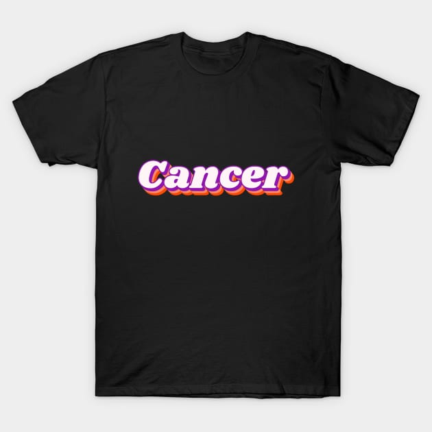 Cancer Horoscope T-Shirt by Mooxy